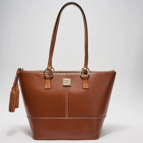 Dooney & Bourke Wexford Leather Small Tobi Tote 0368 - Picture 1 of 2